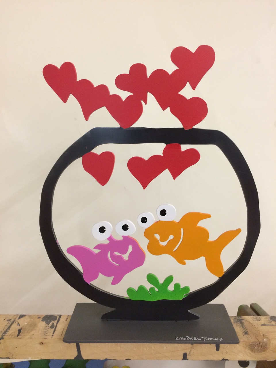 Aquarium „Fische in Love“ | M1515