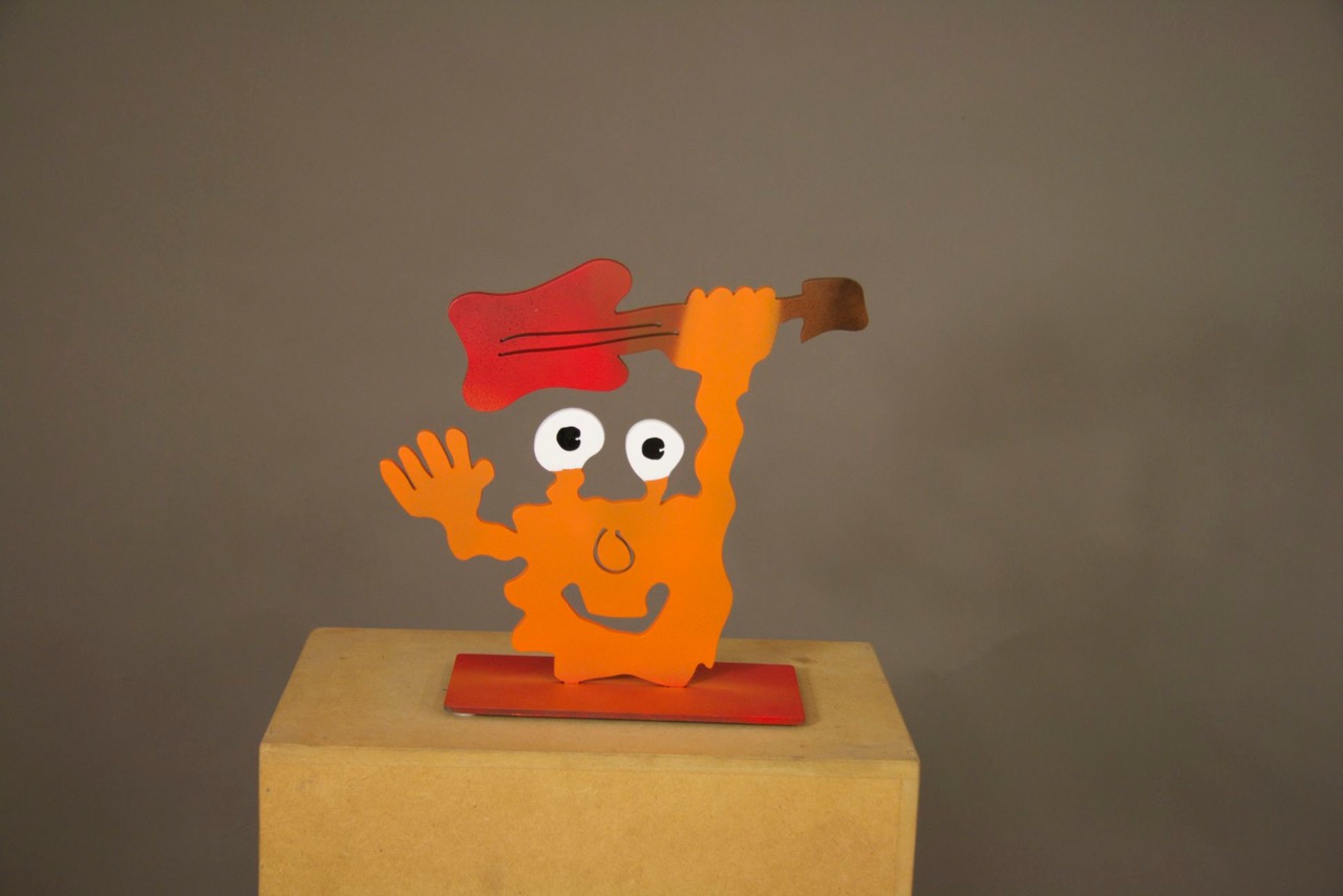 Monsterkollege mit Gitarre | M1175