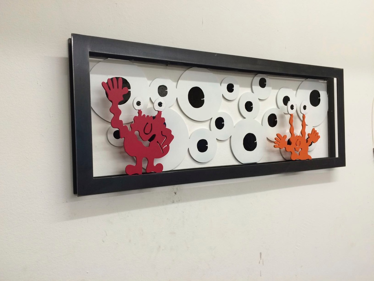 Monster Window breit „Augen“ | M1256