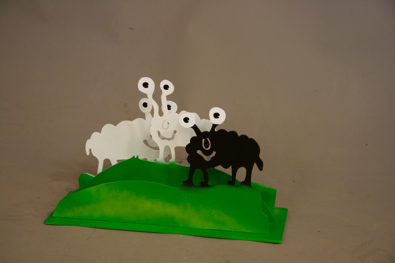 Schafe auf der Wiese – Objekt | M1308