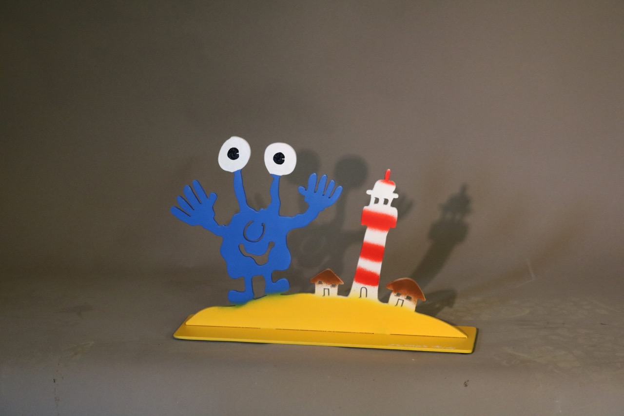 Eine Insel mit zwei Häusern | M1660